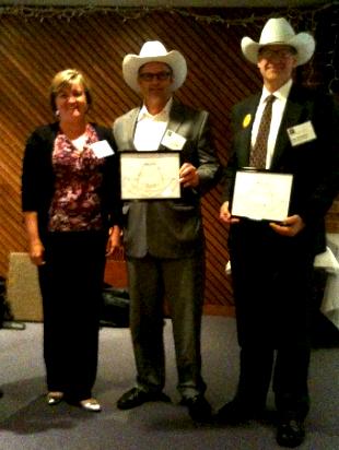 Mayor Adams and Ben Santarris of SolarWorld Become Official Calgarians